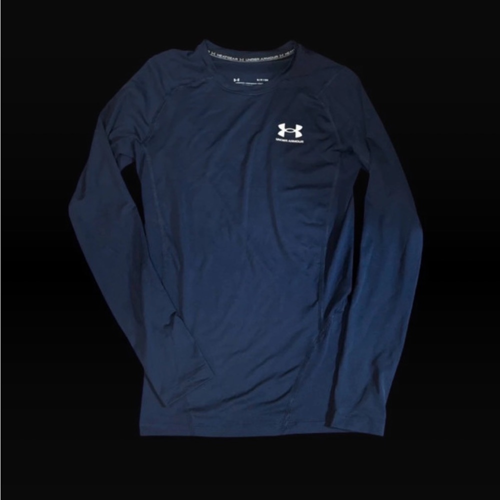 Under Armour Men's Dark Blue Long Sleeve compression shirt